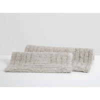 Набор ковриков Irya - Bundi gri серый 40х60 см + 55х80 см