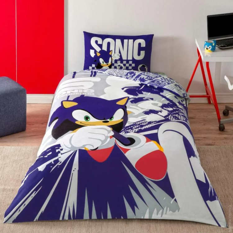 Постільна білизна TAC Disney Sonic Run дитяча
