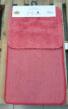 Набор ковриков Zeron Tafting Mat 50x60 см + 60x100 см, бордовый