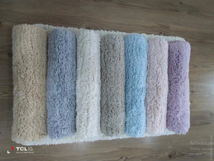 Набор ковриков Zeron Tafting Mat 50x60 см + 60x100 см, бордовый