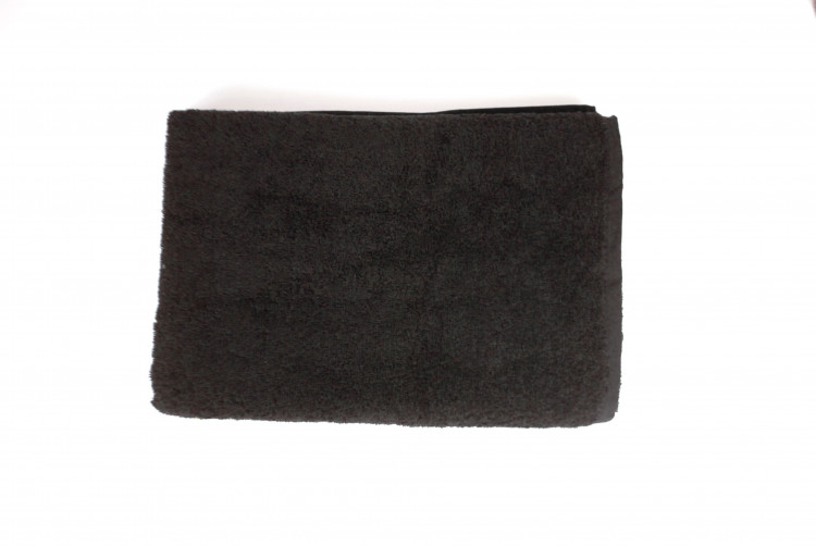 Полотенце махровое SoundSleep Rossa черное 40x70 см