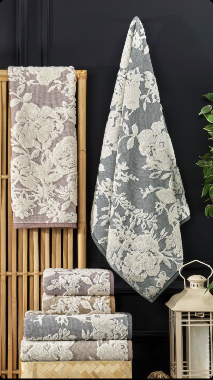 Набор махровых полотенец Sikel из 6 шт. 100х150 см, модель 19