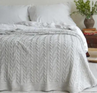 Плед La Modno Genova Natural Linen 220x240 см