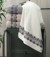 Набор махровых полотенец Pupilla из 4-х шт. 50x90 см, модель 47