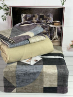 Постільна білизна Romeo Home фланель євро модель 2