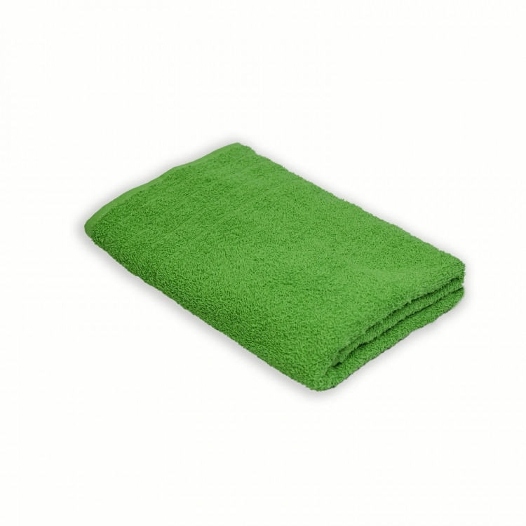 Махровое полотенце Home Line бордюр светло-зеленое 50x90 см