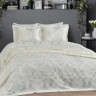 Покрывало Dantela Vita Armada cream 260x260 см с наволочками