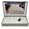 Покрывало Dantela Vita Armada cream 260x260 см с наволочками