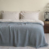 Плед La Modno Corn Green-Gray 220x240 см