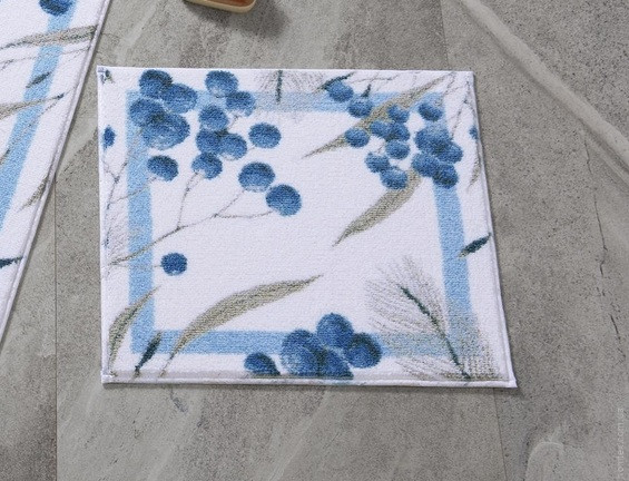 Коврик для ванной Confetti Allium Mavi 50x57 см