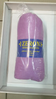 Простынь на резинке трикотажная 180*200 сиреневая (TM Zeron)