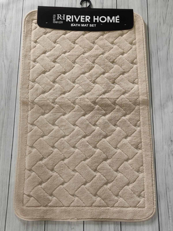 Набор ковриков из 2-х штук River Home 50x60 см + 60x100 см, модель 3