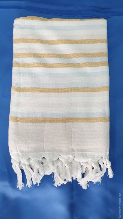 Полотенце пляжное FinLine Turkish Towel Exclusive Peshtemal 90x180 см, цвет Vp10