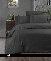 Постельное белье First Choice De Luxe Gala anthracite евро Постельное белье First Choice De Luxe Gala anthracite евро
