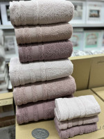 Набір махрових рушників Coton Delux із 3 шт 50х90 см модель 11