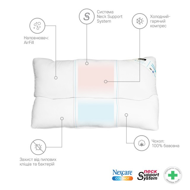 Подушка Sonex MediSoft Spa 50x70 см