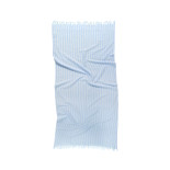 Полотенце Lotus Home Pestemal Argosa stripe light-blue голубой 85х175 см