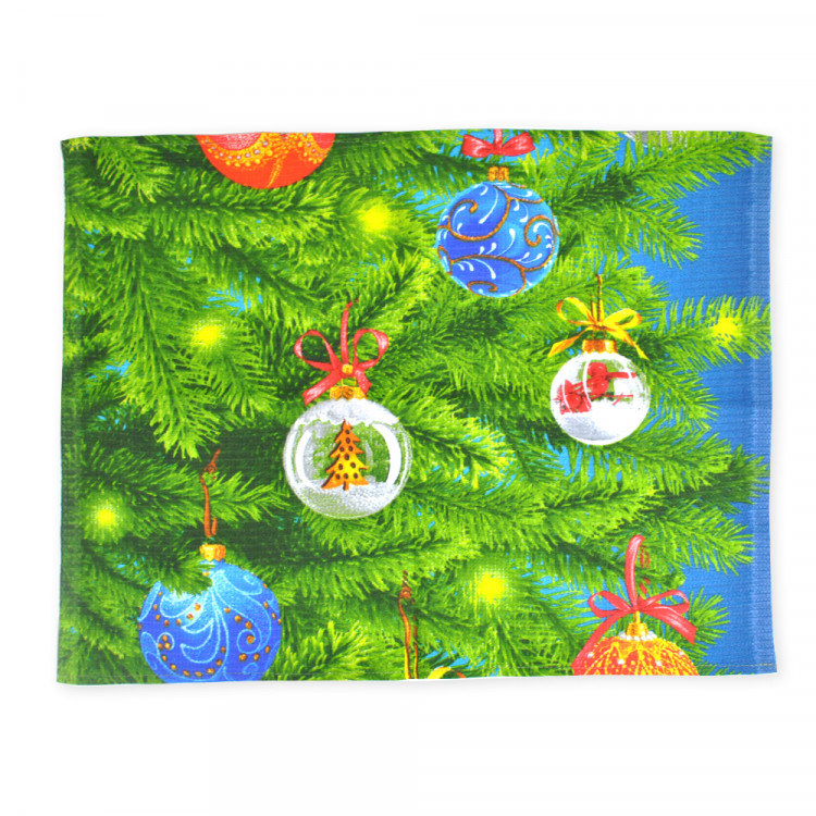 Кухонное полотенце Emily вафельное Christmas tree 50x63 см