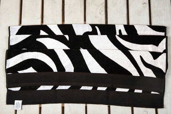 Пляжное полотенце HappyFamily Zebra 90х170 см.