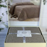 Плед акриловий Romeo Home Erguvan koyu bej темно-бежевий 220х240 см
