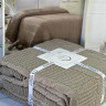 Плед акриловий Romeo Home Erguvan koyu bej темно-бежевий 220х240 см