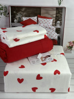 Постільна білизна Romeo Home фланель євро модель 4
