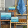 Набір бамбукових рушників Agac Bamboo (світло-сині, блакитні) 50х90 см.