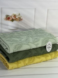 Набор махровых полотенец Sweet Dreams Listik из 3-х штук 50х90 см