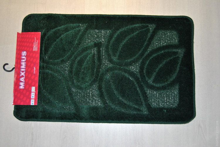 Набор ковриков в ванную Maximus Flora hunter green (зеленый)