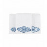 Набор полотенец махровых Irya Lara white белы 30x50 см 3 шт. 