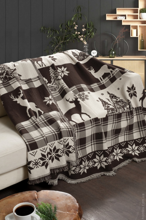 Плед - покривало First Choice Deer Polama 220x240 см