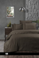Постельное белье First Choice De Luxe Gala brown евро Постельное белье First Choice De Luxe Gala brown евро