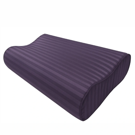 Наволочка U-tek Home Сатин Memory Wawe L Anthracite Stripe 58х40х10.5 см