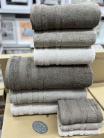 Набір махрових рушників Coton Delux із 3 шт 50х90 см модель 12