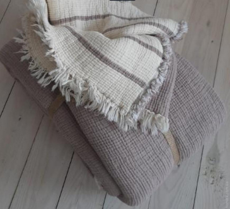Муслиновое покрывало La Modno Magic beige 230x250 см