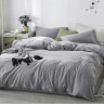 Пододеяльник Almira Mix фланель серый 160x220 см