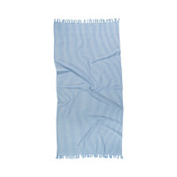 Полотенце Lotus Home Pestemal Argosa stripe blue синий 85х175 см