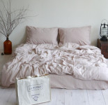 Постільна білизна La Modno Beige Stonewashed полуторний