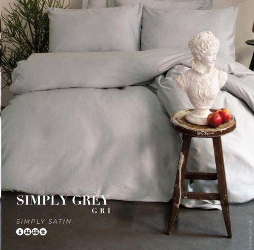 Постельное белье Issimo Home Simply Grey семейный