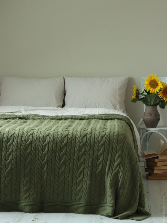 Плед La Modno Genova Green 220x240 см