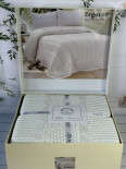 Плед акриловый Romeo Home Erguvan cream кремовый 220х240 см