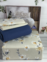 Постільна білизна Romeo Home фланель євро модель 5