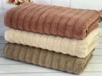 Набір махрових рушників Sweet Dreams Royal-Oranj з 3-х штук 50х90 см