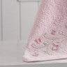 Набор махровых полотенец с вышивкой и 3D аппликацией Pupilla из 6 шт. 50х90 см., модель 03
