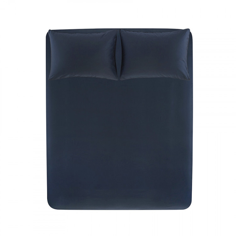 Простынь на резинке с наволочкой Penelope - Lia lacivert синий 100x200 + 50x70 см Простынь на резинке с наволочкой Penelope - Lia lacivert синий 100x200 + 50x70 см