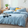 Пододеяльник Almira Mix фланель голубой 160x220 см