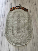 Набор овальных ковриков для ванной Zerya, модель V26 (50x60 см + 60x100 см)
