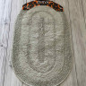 Набор овальных ковриков для ванной Zerya, модель V26 (50x60 см + 60x100 см)