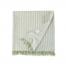 Полотенце Lotus Home Pestemal Argosa stripe green зеленый 85х175 см