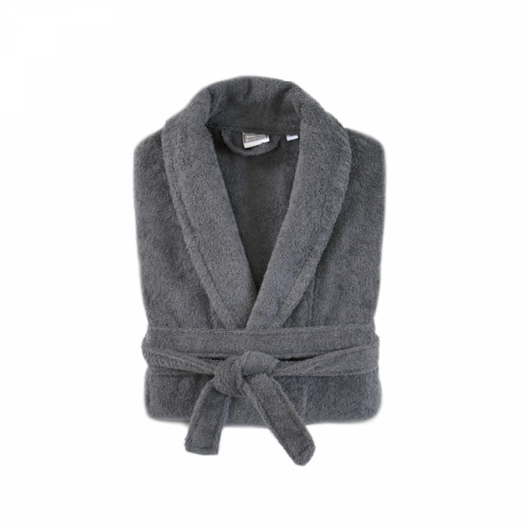 Халат махровый Lotus Home Basic Line antrasit L